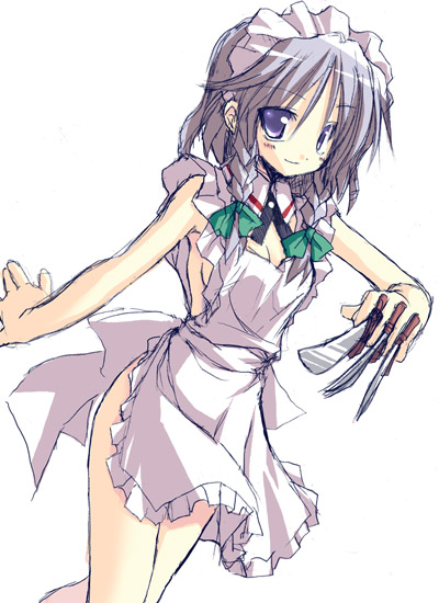 Girls wearing aprons page 9 full