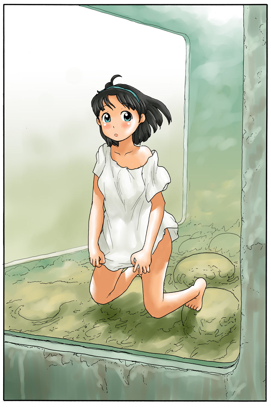 廃墟に水槽 page 1 full