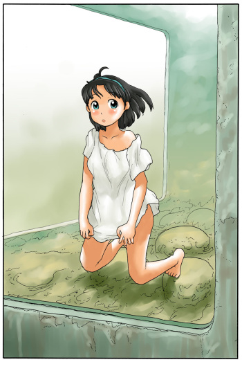 廃墟に水槽 cover