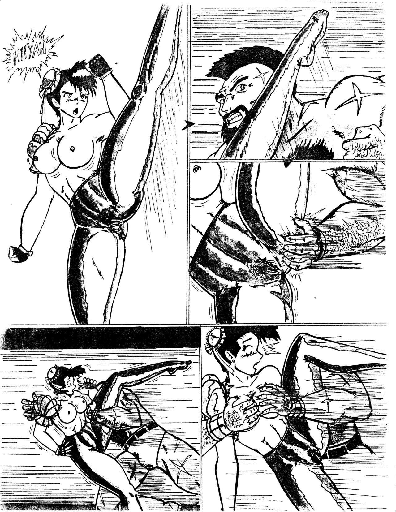 Chun-Li VS Zangief page 9 full