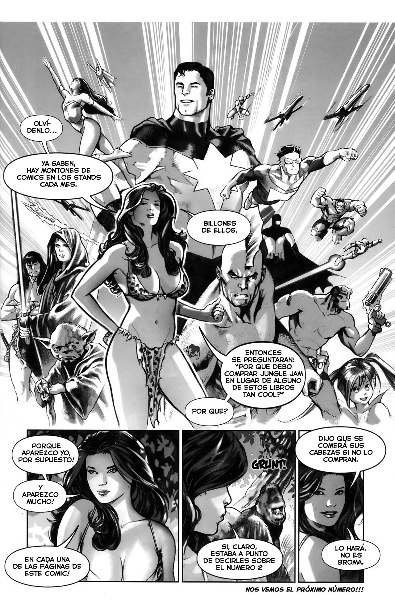 Cavewoman: Jungle Jam 1 page 6 full