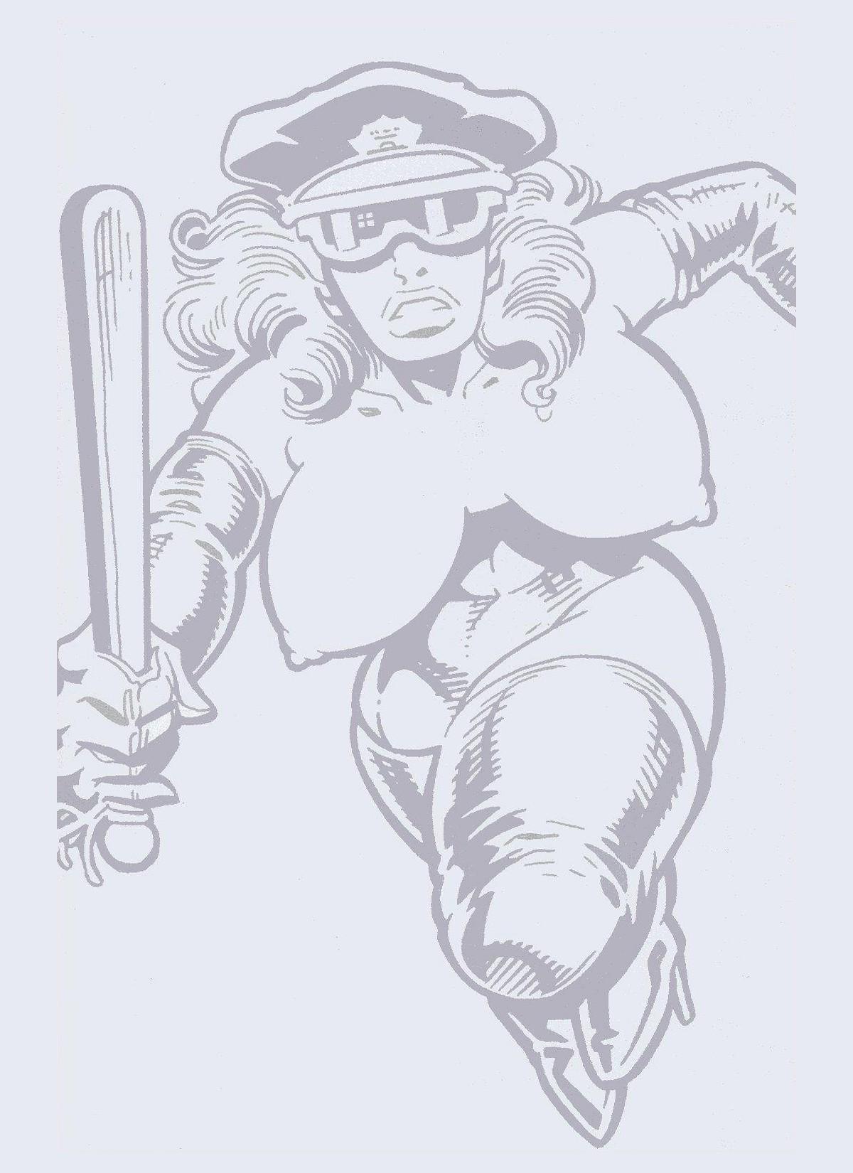 Bondage Cop - Too Many Nightsticks page 1 full