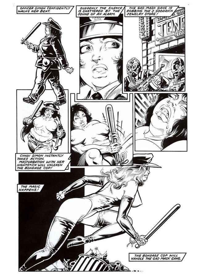 Bondage Cop - Too Many Nightsticks page 3 full
