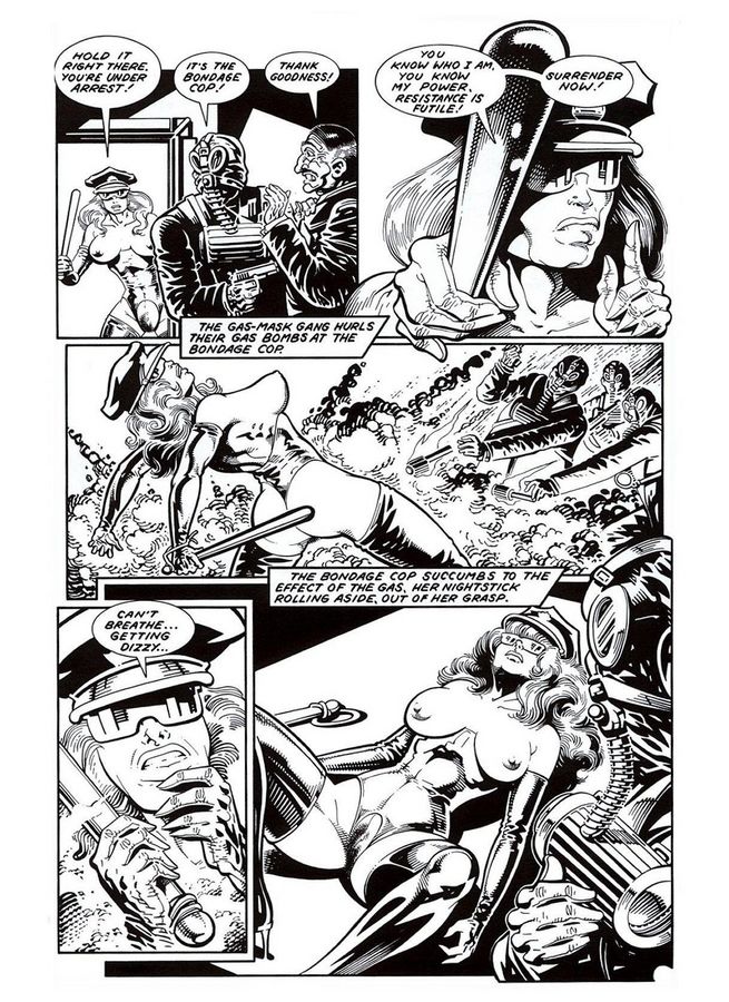 Bondage Cop - Too Many Nightsticks page 4 full