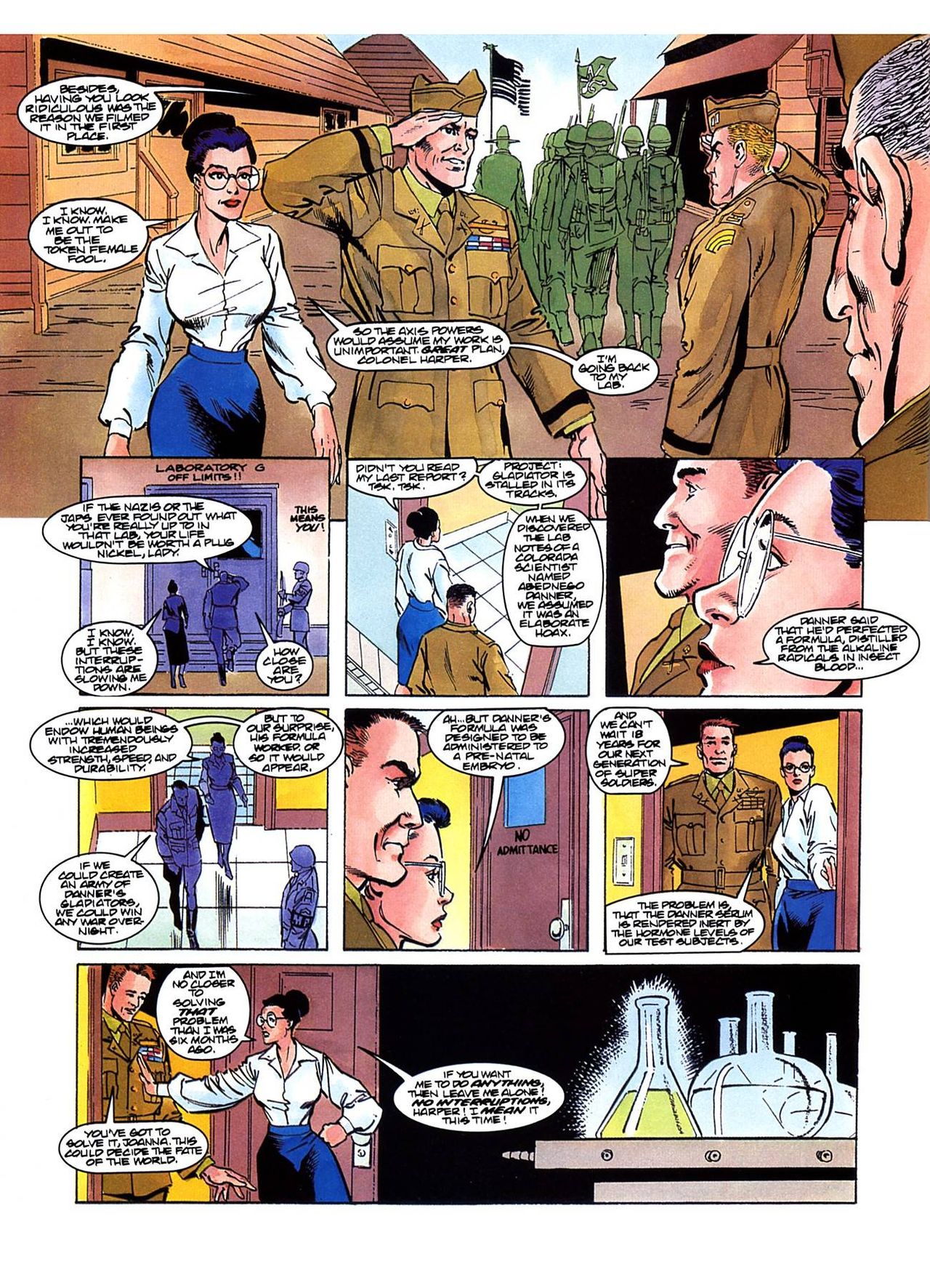 Doctor Dare - Prologue: The Right Man For the Job page 3 full