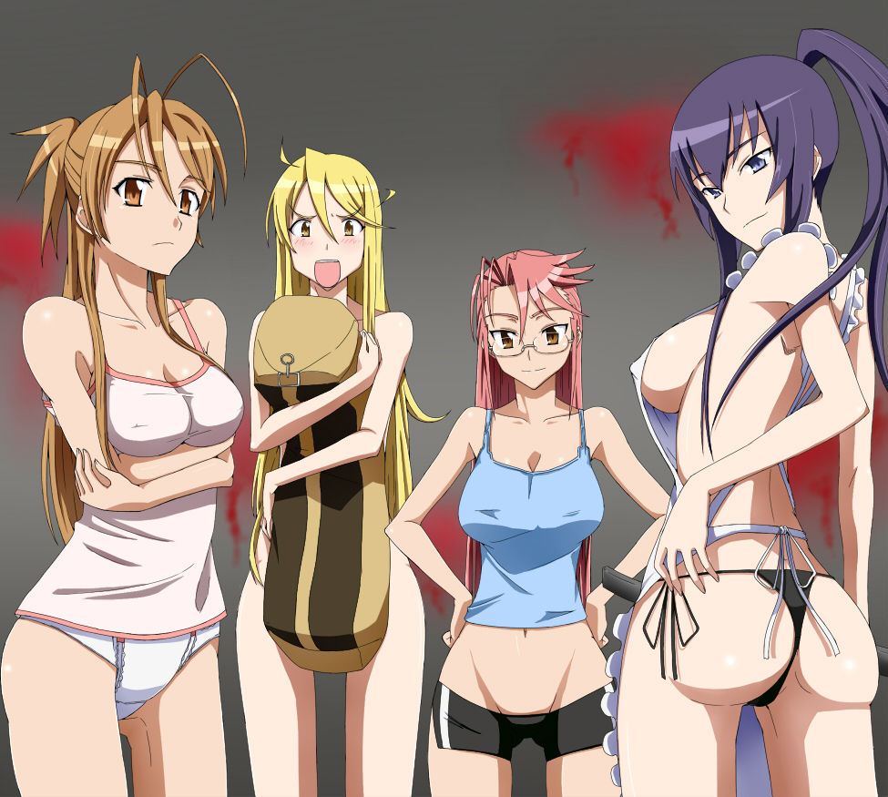 Highschool of the Dead CG page 3 full