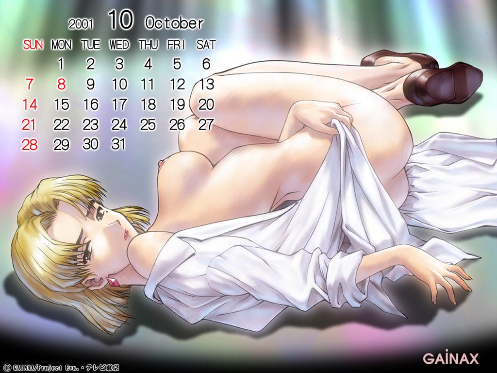 2001 Neon Genesis Evangelion Calander version 2 page 10 full