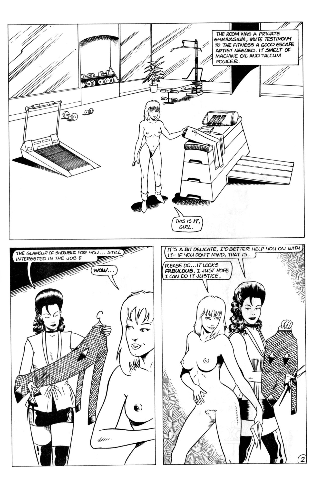 Sabina - Mistress of Escapes #1 page 4 full