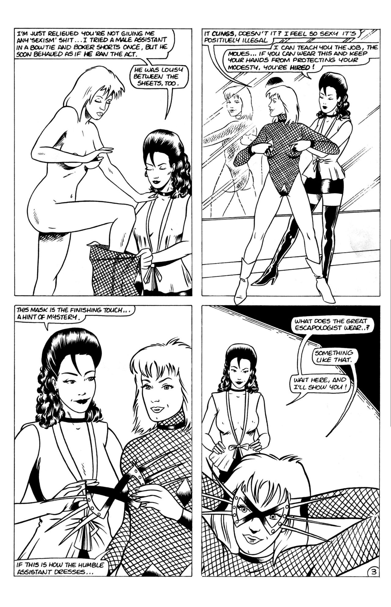 Sabina - Mistress of Escapes #1 page 5 full