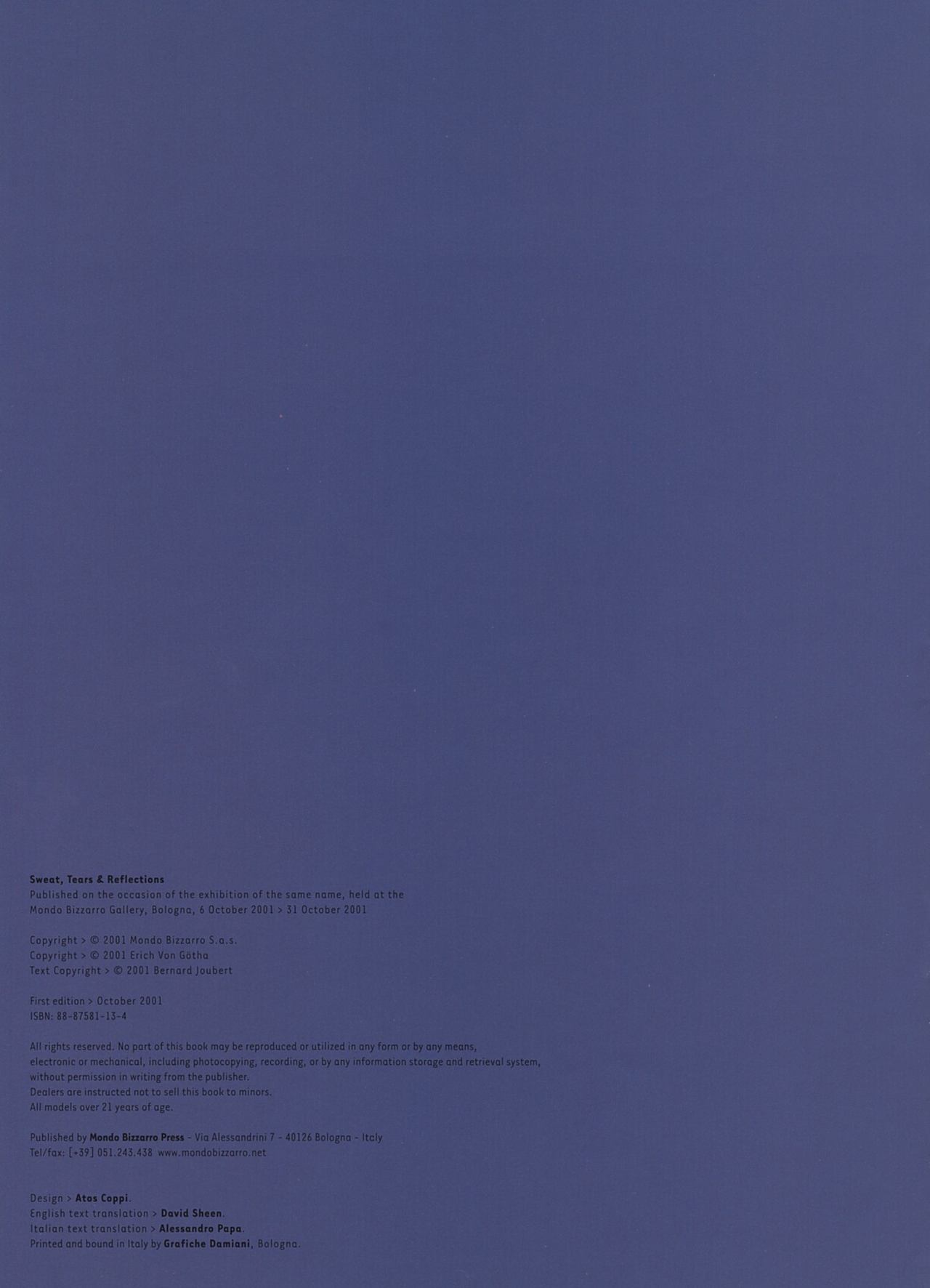 Sweat Tears and Reflections page 5 full