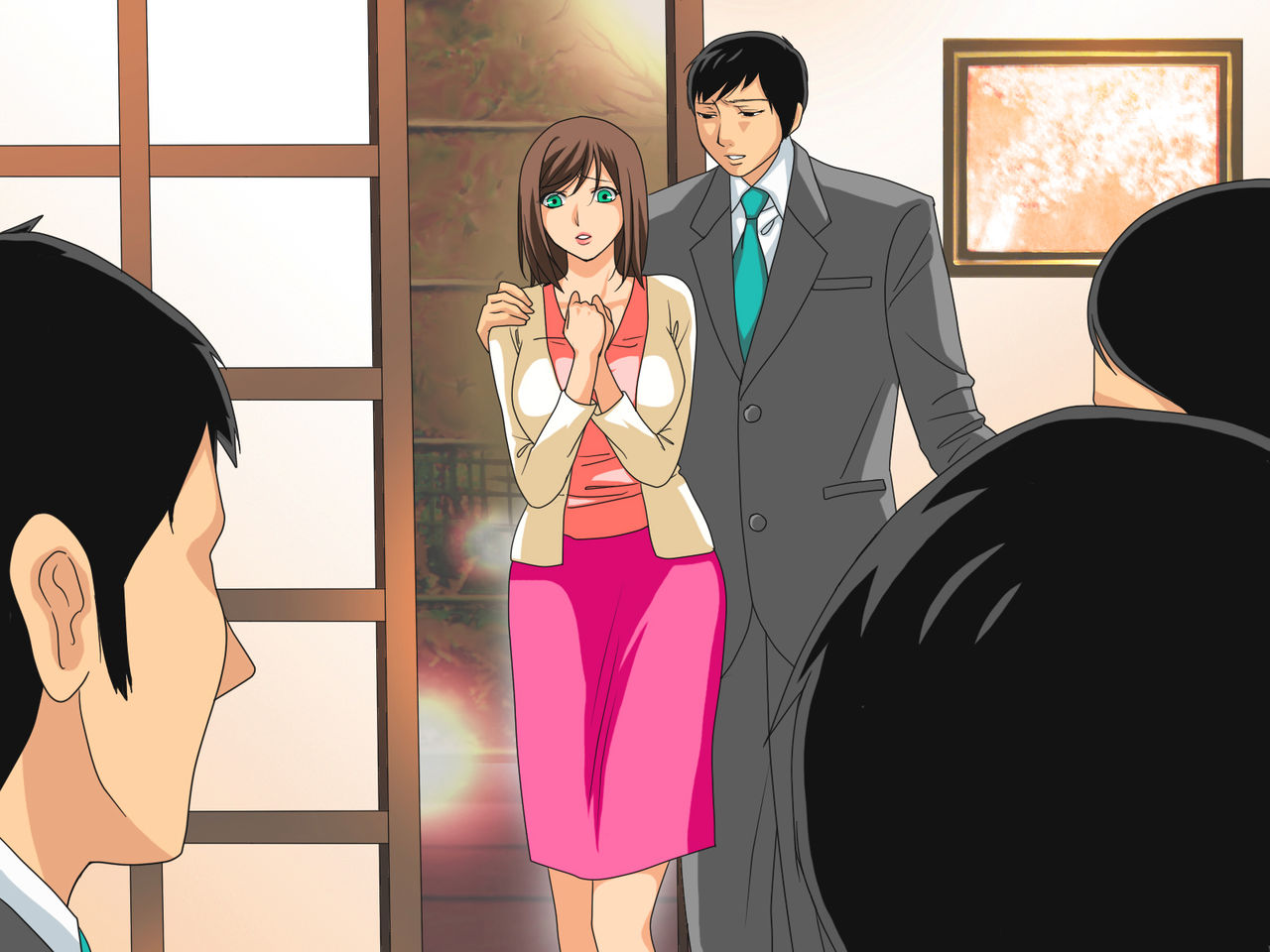 Torihikisaki no Settai de Nyotaimori ni Sareta Tsuma page 2 full