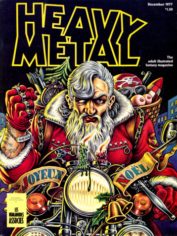 Heavy Metal 1977-12-Vol-01-#09 December cover