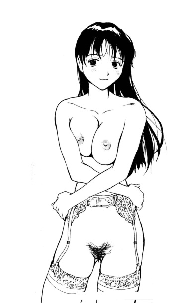 Monochrome Naked Mania &amp; Coloring Book cover