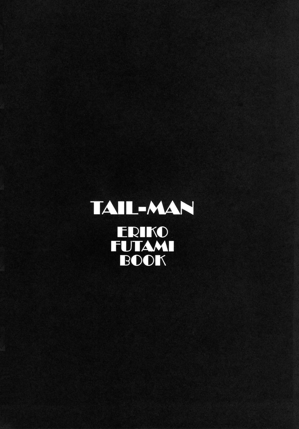 TAIL-MAN ERIKO FUTAMI BOOK page 2 full