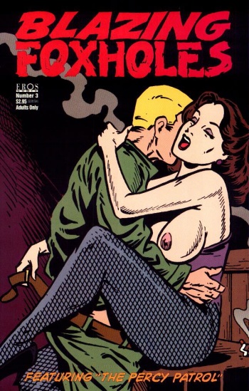 Blazing Foxholes #3 cover