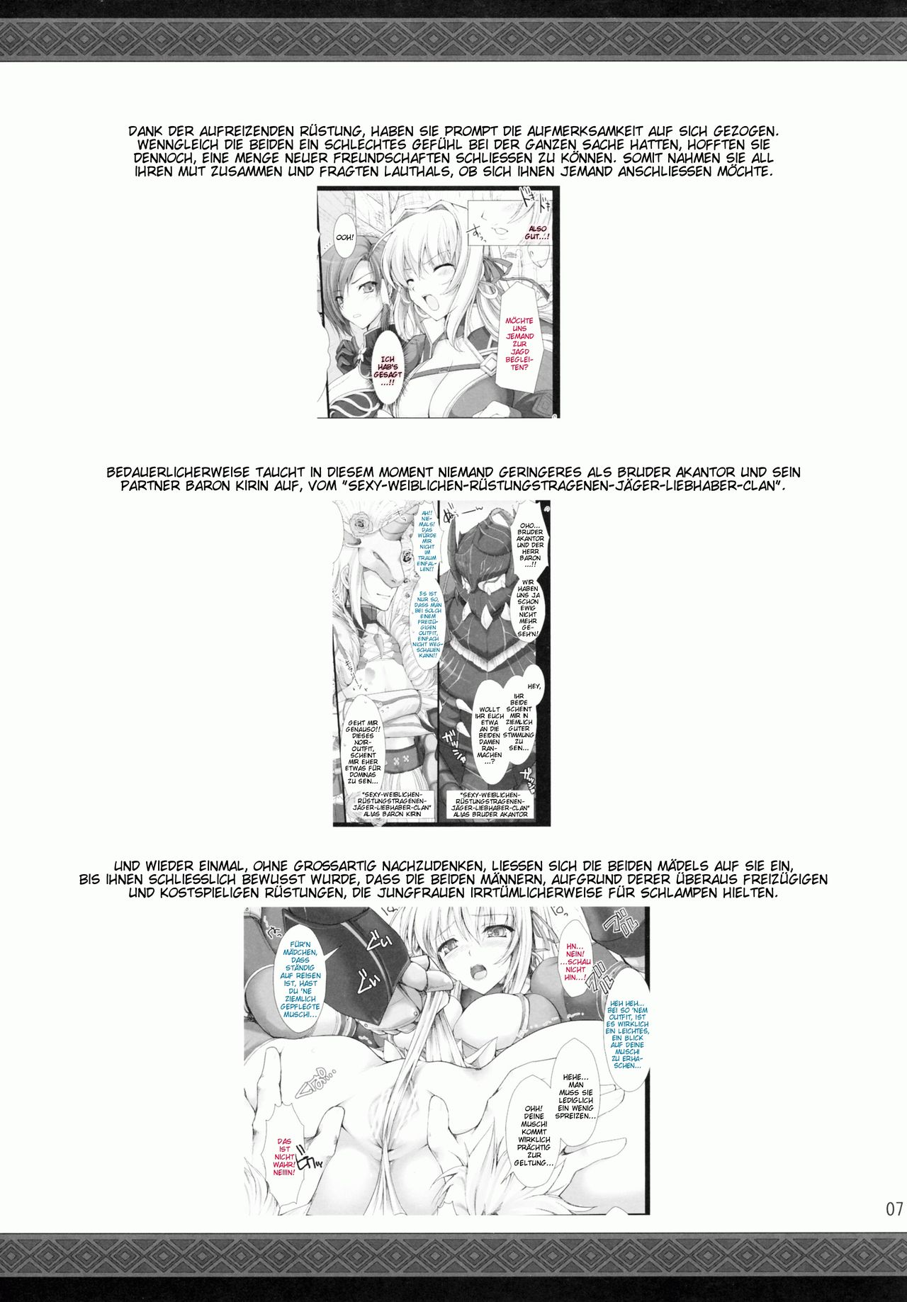 Monhan no Erohon 9 page 7 full