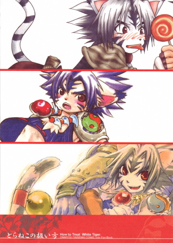 Toraneko no Atsukaikata - How to Treat White Tiger cover