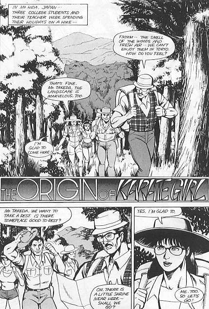 Karate Girl #2 page 2 full