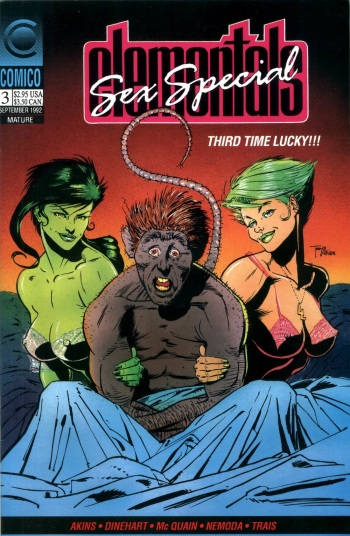 Elementals #3 cover