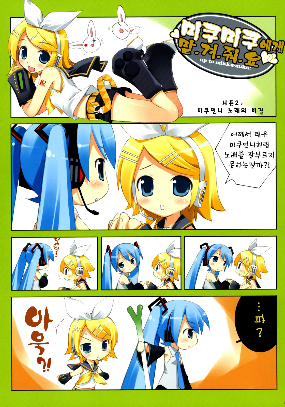 MIKU x RIN | 미쿠 x 리인 page 6 full