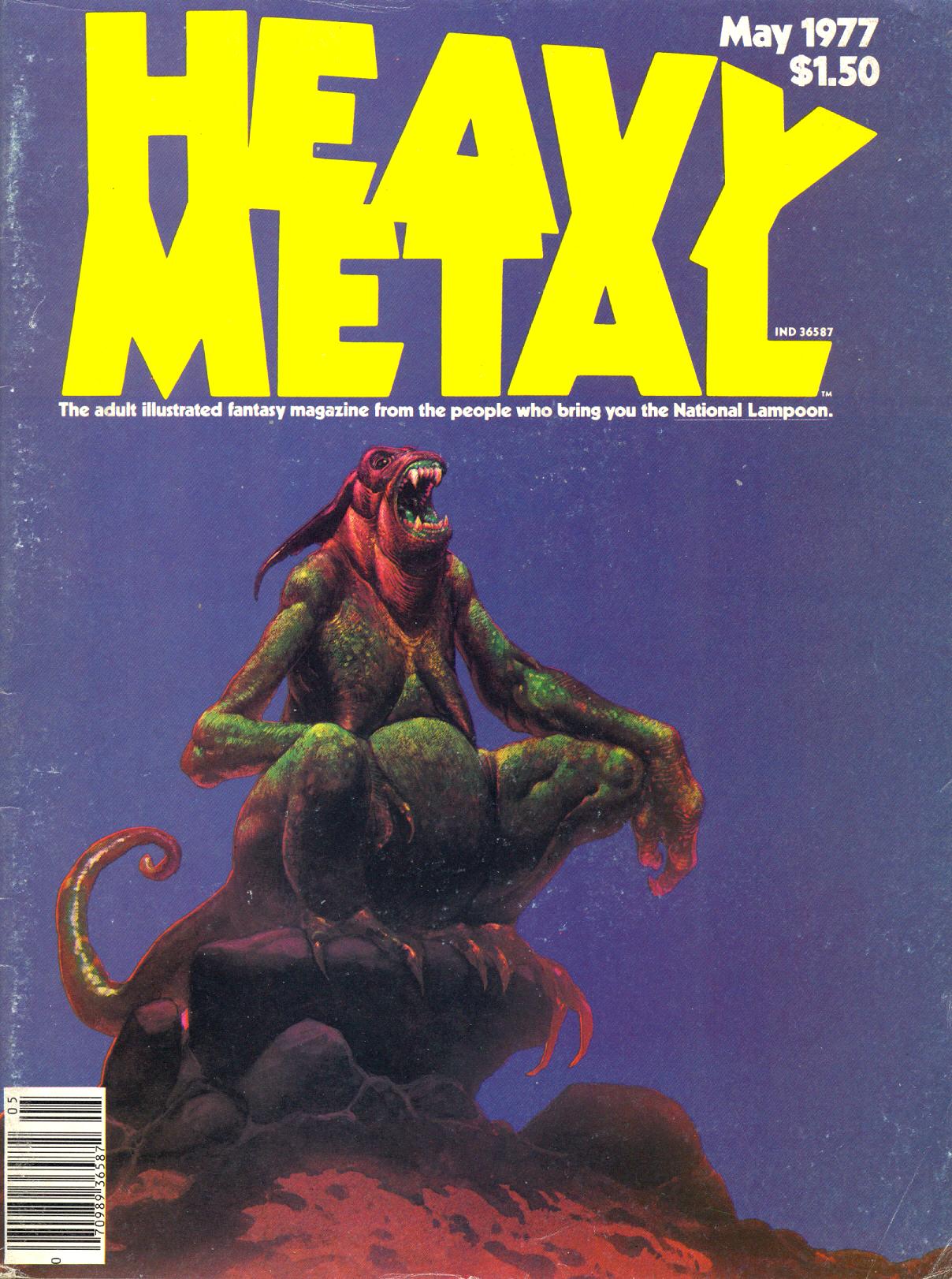 Heavy Metal 1977-05-Vol-01-#02 May page 1 full