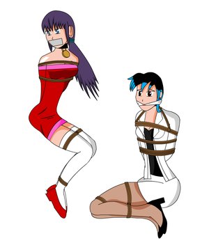 bound and gagged Cartoons 3 page 10 full