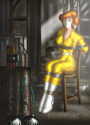 bound and gagged Cartoons 3 page 9 full