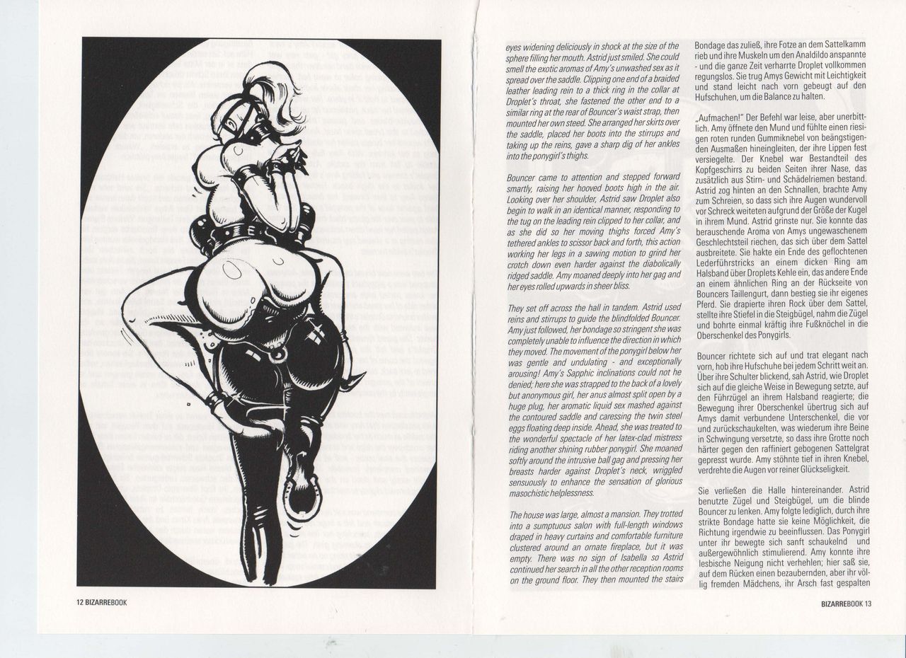 Bizarre Book #15: Rubber Ponygirls - Rubber Training: Part 2 page 6 full