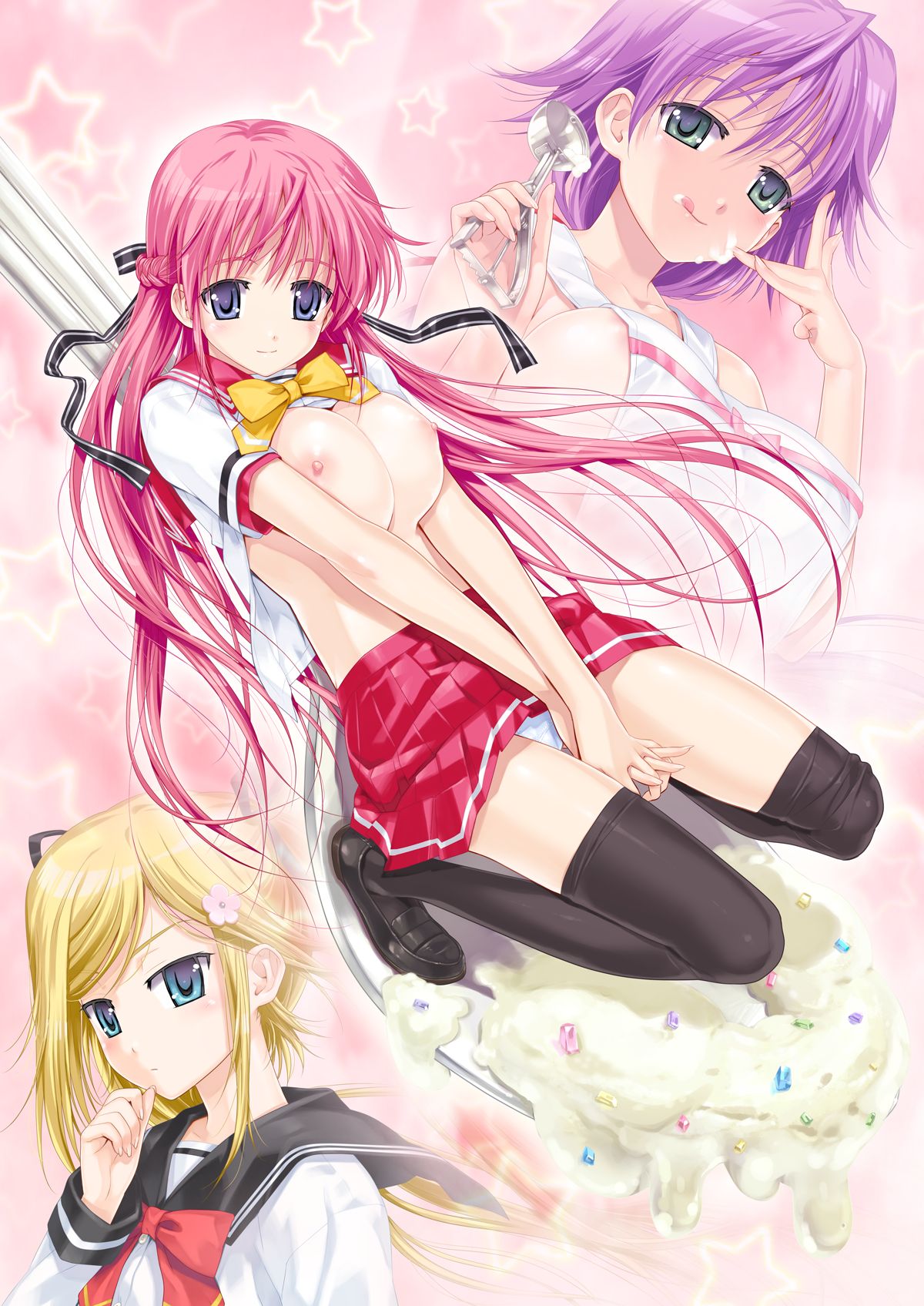 Kanojo x Kanojo x Kanojo Artwork page 4 full