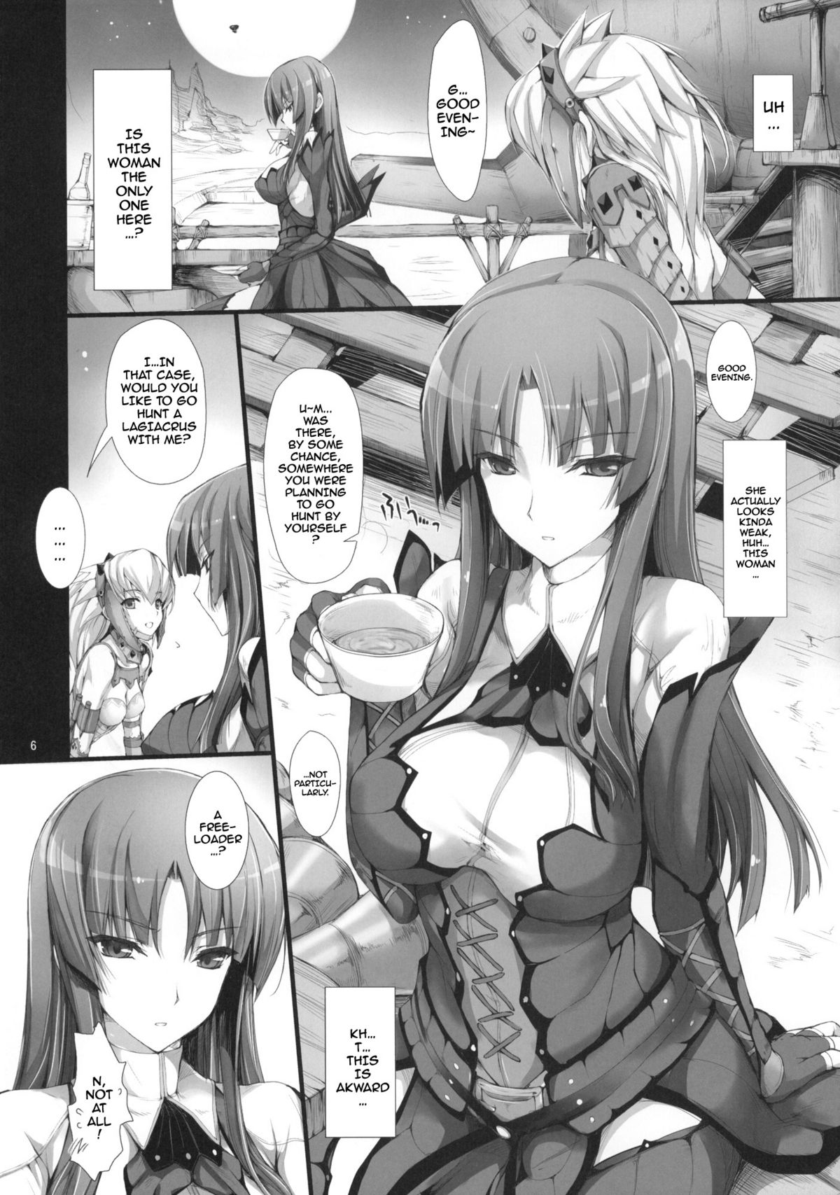Monhan no Erohon 8 page 5 full