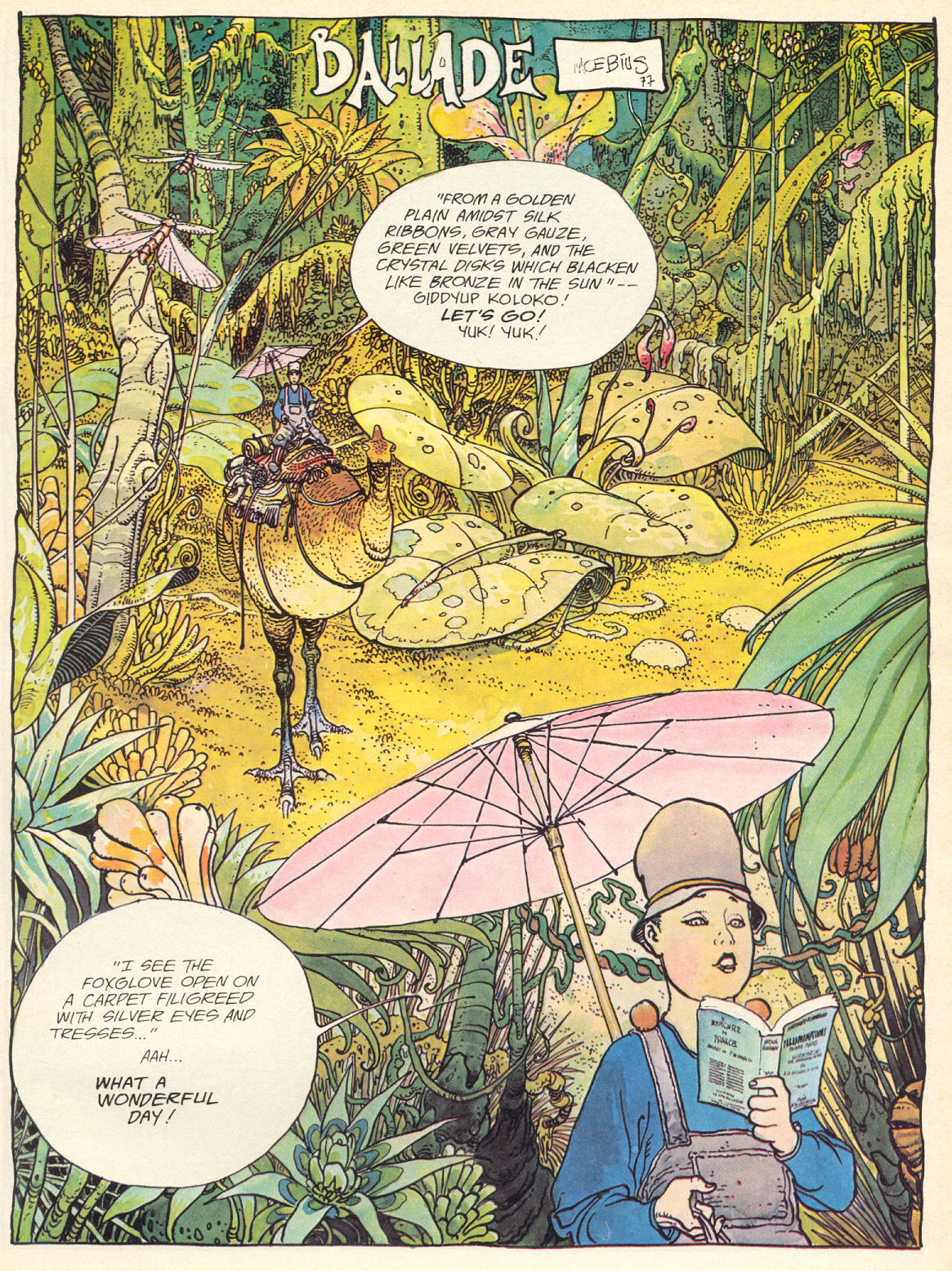 Ballade page 1 full