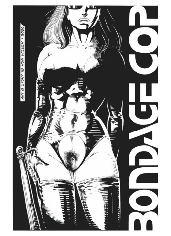 Bondage Cop - Attack of The Zenax Robots cover