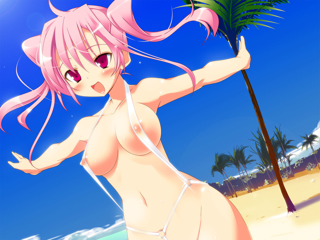 Ero Mizugi no Kanojo to Manatsu no Beach de Koukai Play!? page 4 full