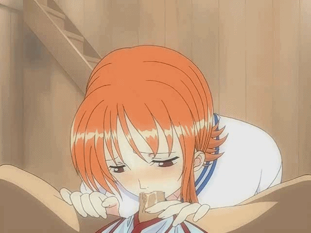 One Piece - Nami Blowjob &amp; Titjob Hi-Res GIFs page 10 full