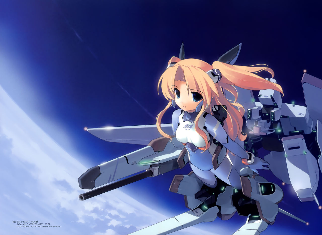 Mecha Girls page 4 full