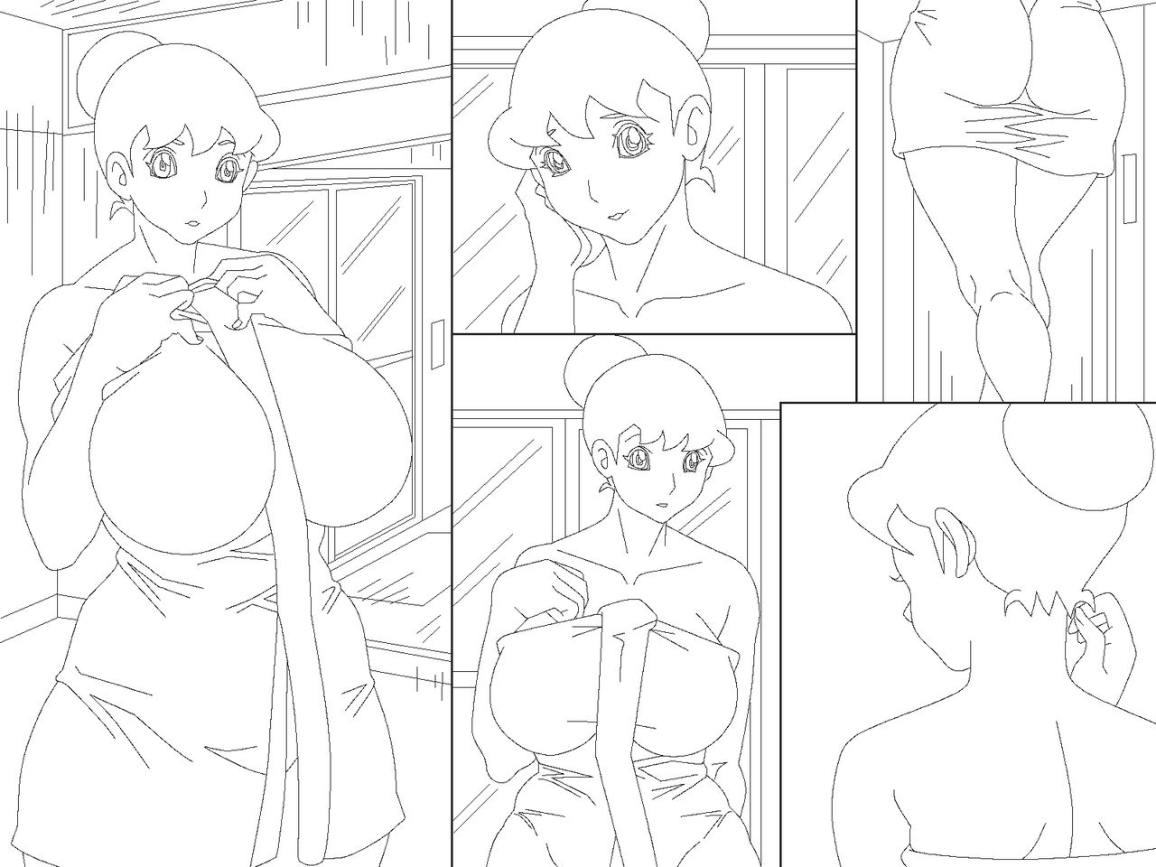 Housewife Online, Huge Breast Raping Club Part 3 page 2 full