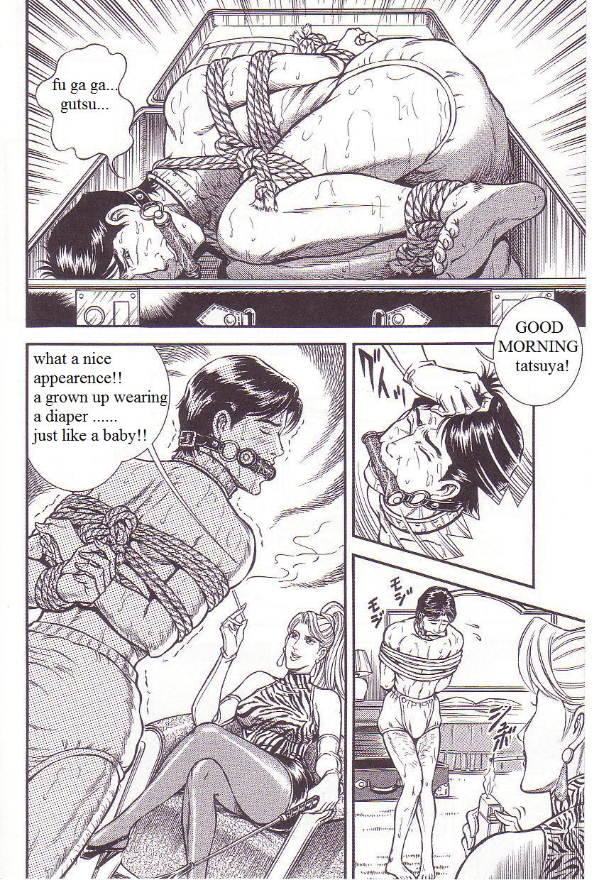 Dorei Muko Tatsuya no Henreki Ch. 2 - Kougyaku Koukaigi | The Slave Husband Ch. 2 - Anus Bullying Sea Voyage page 4 full
