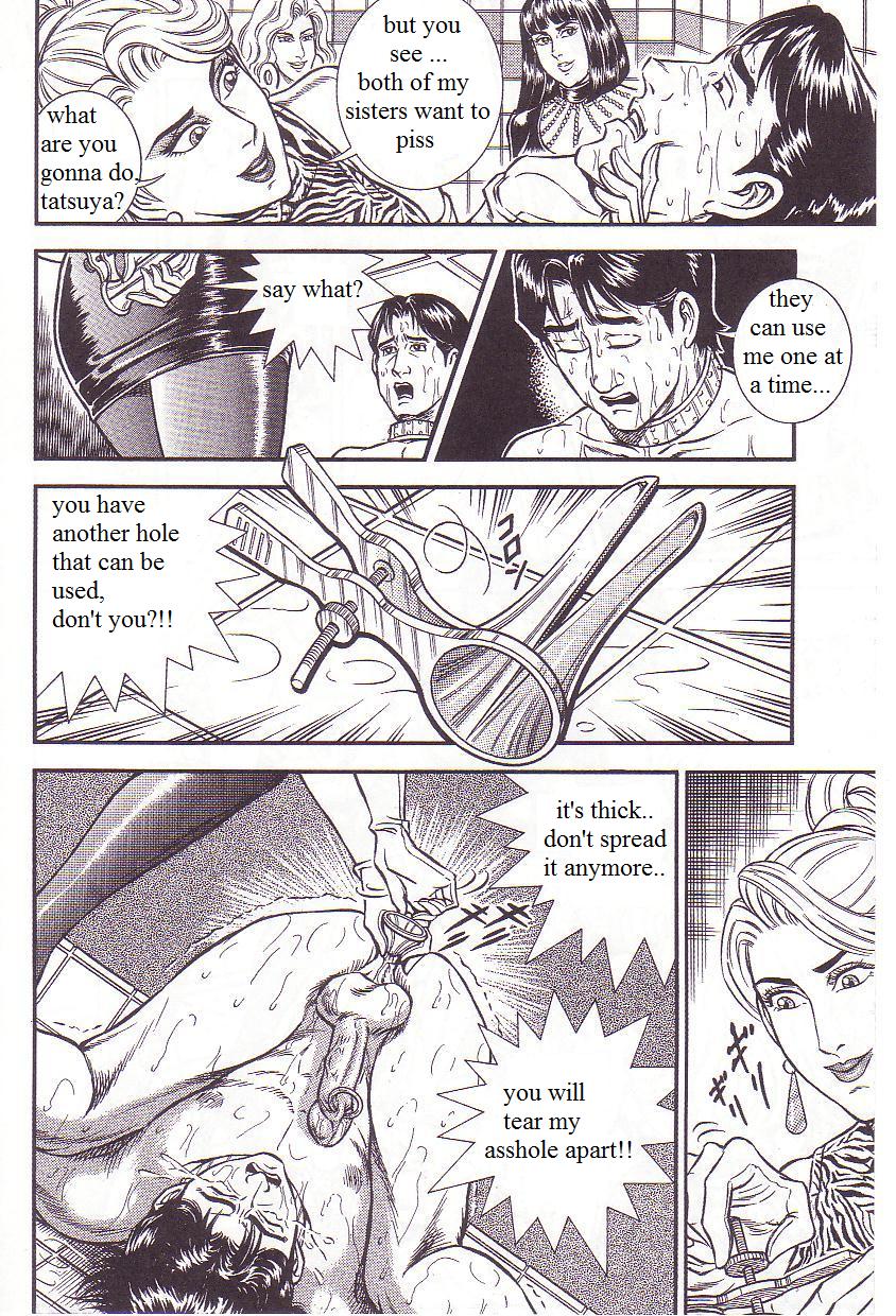 Dorei Muko Tatsuya no Henreki Ch. 2 - Kougyaku Koukaigi | The Slave Husband Ch. 2 - Anus Bullying Sea Voyage page 8 full
