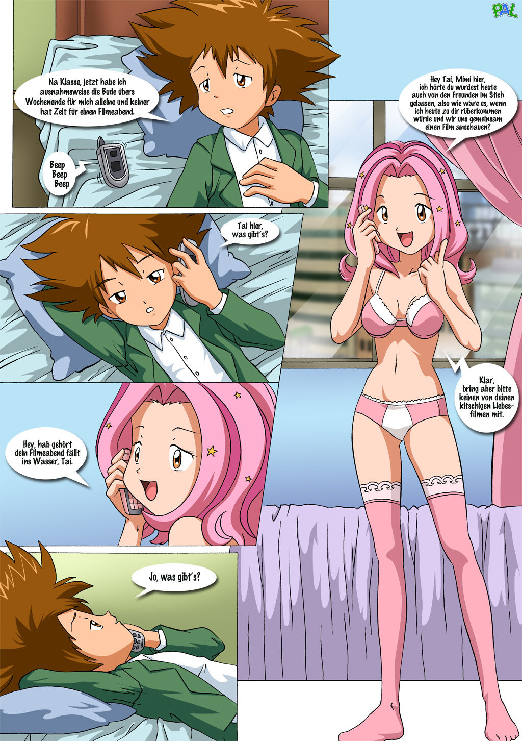 Movie night at Tai's page 3 full
