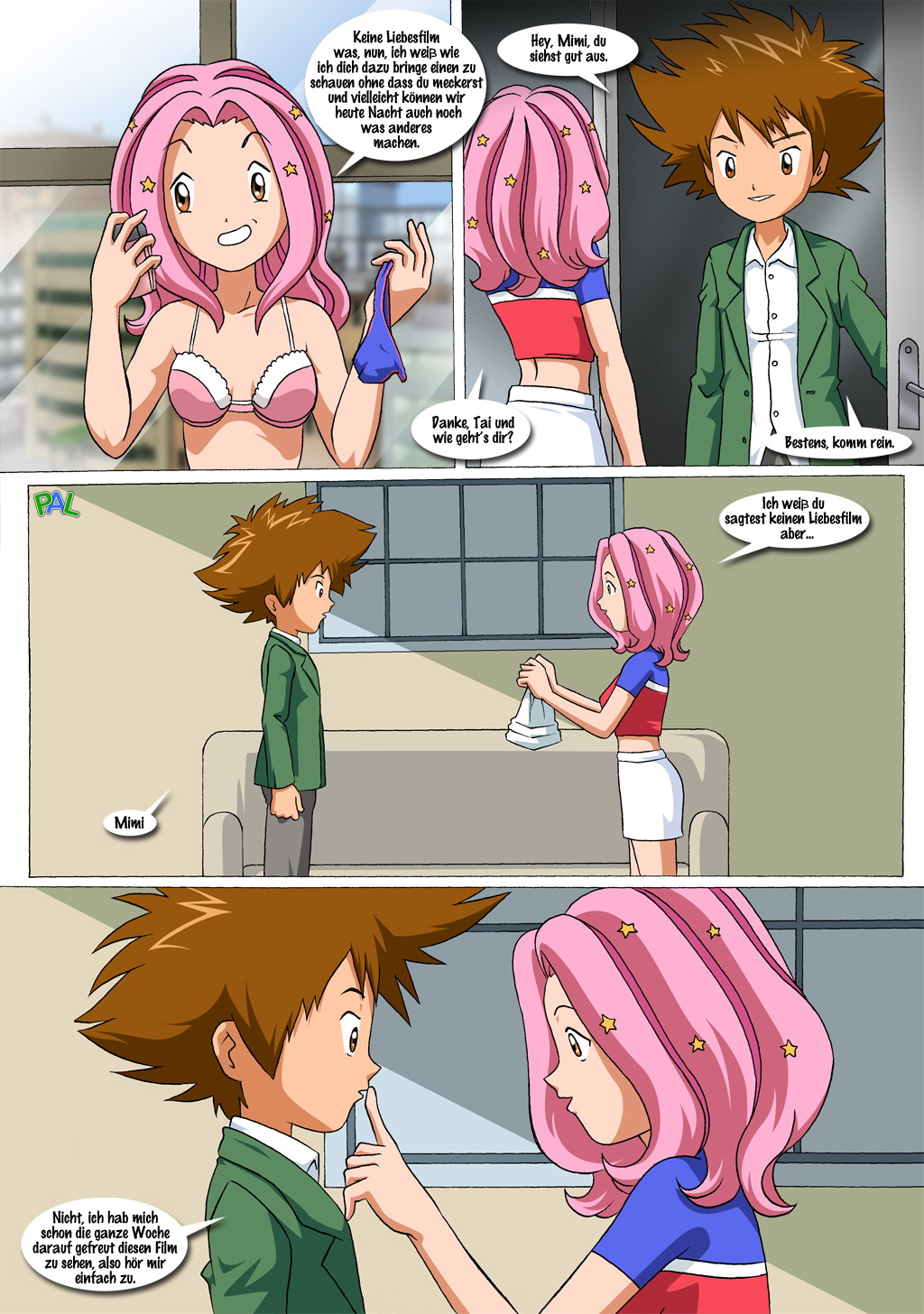 Movie night at Tai's page 4 full