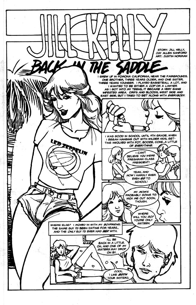 True Stories of Adult Film Stars - Jill Kelly #1 page 2 full