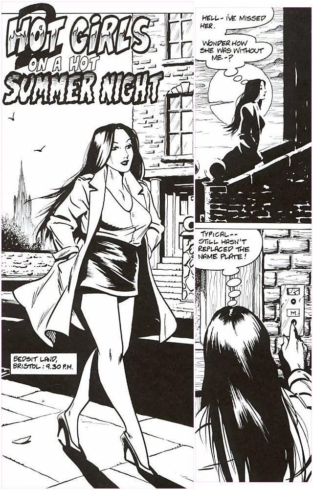 2 Hot Girls on A Hot Summer Night page 6 full