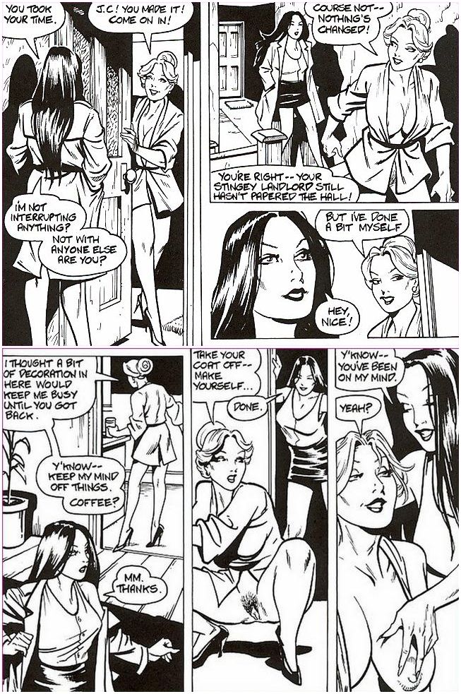 2 Hot Girls on A Hot Summer Night page 7 full