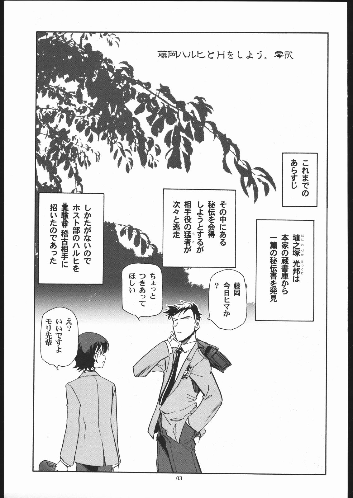 Fujioka Haruhi to Ecchi o Shiyou. 02 page 2 full