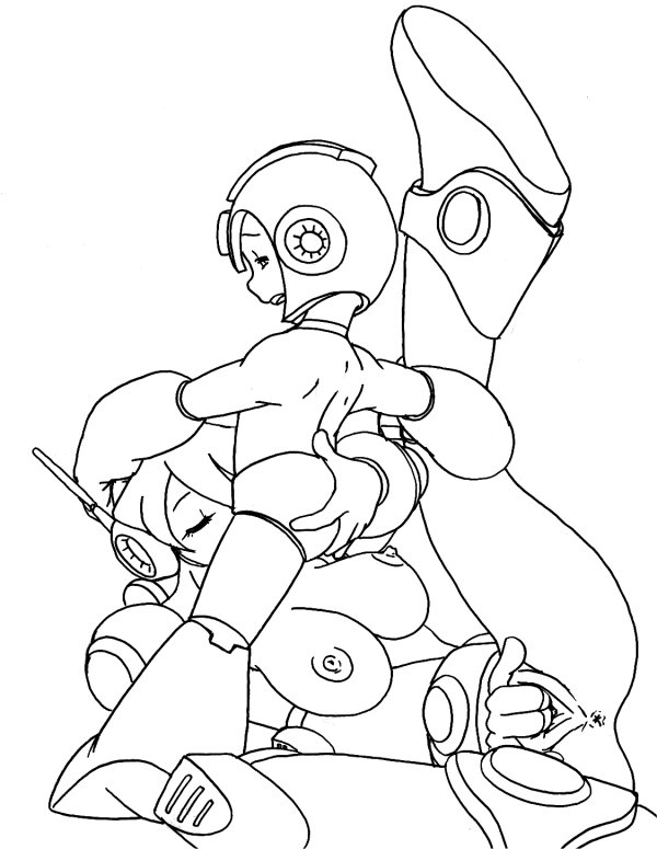 Megaman Art. Artist: Empty page 1 full