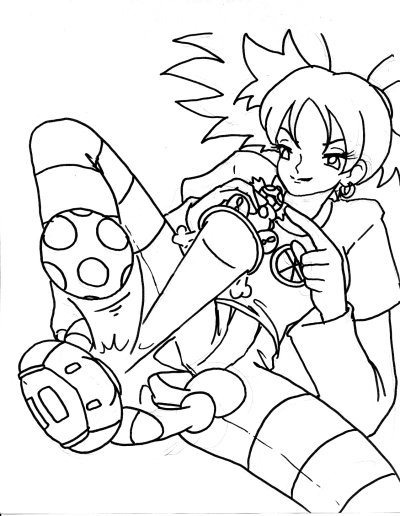 Megaman Art. Artist: Empty page 5 full