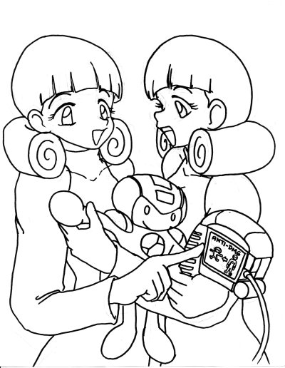 Megaman Art. Artist: Empty page 7 full