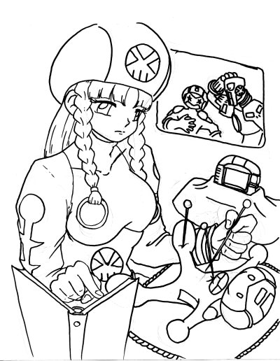 Megaman Art. Artist: Empty page 9 full