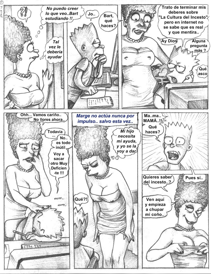 Simpsons - Marge page 1 full