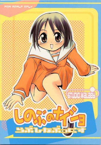 Shinobu no Naisho Love Hina Books cover
